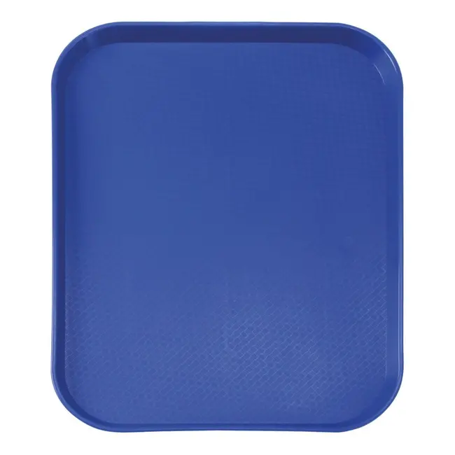 HENDI Compact fastfood dienblad – blauw – 265x345 mm – lichtgewicht polypropyleen