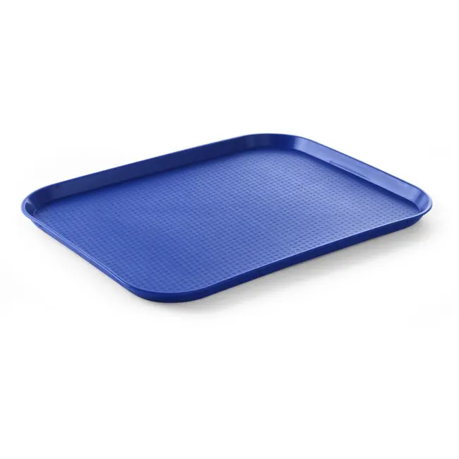 HENDI Groot fastfood dienblad – blauw – 350x450 mm – polypropyleen