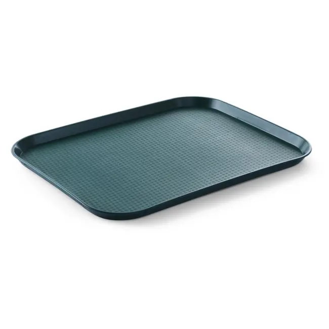 HENDI Grote fastfood dienbladen – groen – 350x450 mm – polypropyleen