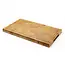 HENDI Eikenhouten serveerplank – eindnerf – met handgrepen – 530x325x35 mm – dubbelzijdig