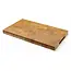 HENDI Eikenhouten serveerplank – eindnerf – met handgrepen – 530x325x35 mm – dubbelzijdig