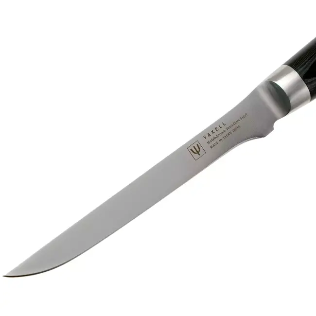 Yaxell Ran Fileermes 18 cm – 69 Lagen Damaststaal – VG10 Staal – 61 HRC – Canvas-Micarta Heft