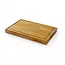 HENDI Eiken serveerplank – met handgrepen – 420x280x40 mm – dubbelzijdig – met perimetergoot