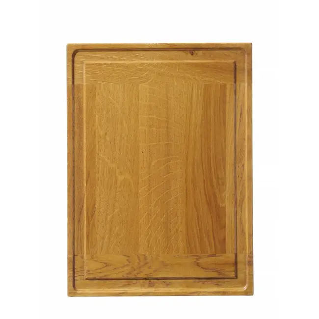 HENDI Eiken serveerplank – schok- en krasbestendig – met sapgoot – 370x270 mm
