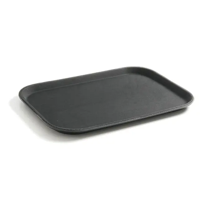 HENDI Rechthoekig dienblad – antislip rubberen laag – schokbestendig – 255x355 mm – zwart