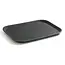 HENDI Rechthoekig dienblad – antislip rubberen laag – schok- en breukbestendig – 530x325 mm – zwart