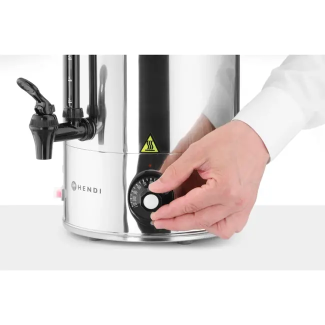 HENDI Warme dranken ketel – 18L – Enkelwandig – Droogkookbeveiliging – 230V/2200W