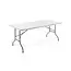 HENDI Inklapbare buffettafel – 1830x750x740 mm – HDPE blad – metalen frame – 150 kg draagkracht