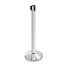 HENDI Afzetpaal met uittrekbare band – hoogglans – 2,75 meter – roestvrij staal – ⌀360x(H)1010mm