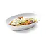 HENDI Ondiepe ovenschaal – porselein – thermoshock bestendig – 253x164x54 mm – roomwit