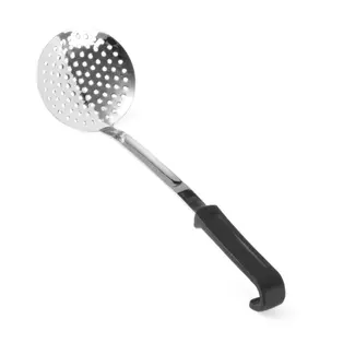 HENDI Ronde schuimspaan – zwart – 370x105 mm – vaatwasserbestendig