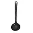 HENDI Sauslepel – 0,07L – Zwart – 235x75 mm – Vaatwasser- en magnetronbestendig