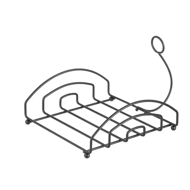 HENDI Servettenhouder – matzwarte poedercoating – 205x210 mm