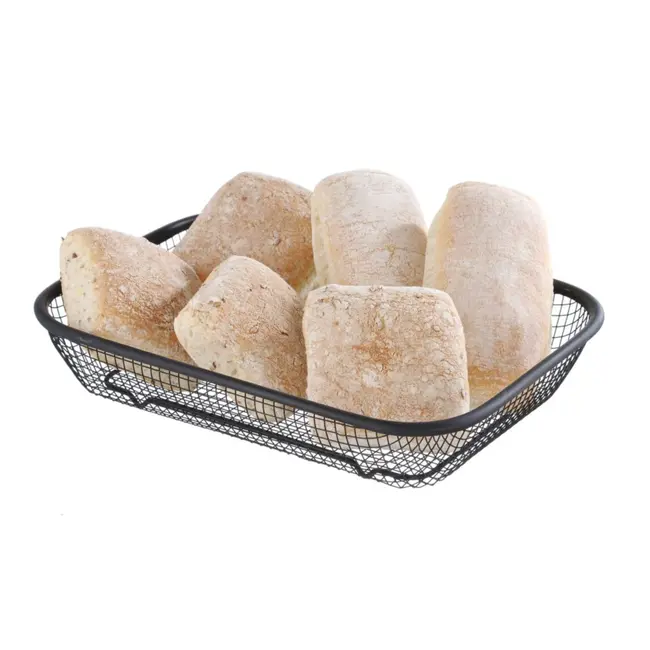 HENDI Serveermandje – matzwarte coating – 295x220x60 mm – metaal – niet vaatwasserbestendig