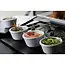 HENDI Ramekin 50 ml van geribbeld wit melamine bij buffet serveren