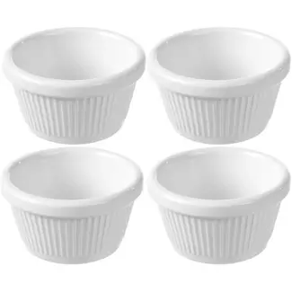 HENDI Ramekin set – stootvast en lichtgewicht – 50 ml – 4 stuks