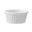 HENDI Set van 4 geribbelde ramekins – 35 ml – stootvast en vaatwasserbestendig