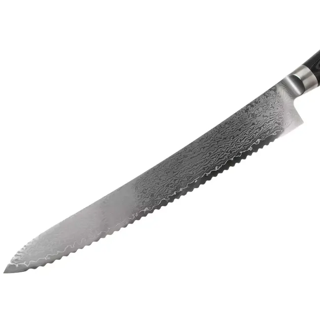 Yaxell Ran Broodmes 27 cm – 69 Lagen Damaststaal – VG10 Staal – 61 HRC – Canvas-Micarta Heft