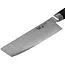 Yaxell Ran Nakiri Koksmes 16,5 cm – 69 Lagen Damaststaal – VG10 Staal – 61 HRC – Canvas-Micarta Heft