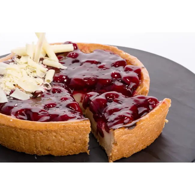 HENDI Rond plateau – leisteen en graniet look – ⌀430 mm – vaatwasserbestendig