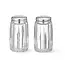 HENDI Peper- en zoutstrooierset – roestvrijstalen dop – vaatwasmachinebestendig – ⌀40x70 mm