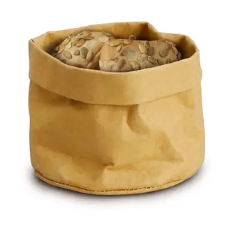 HENDI Broodzak van wasbaar kraftpapier, beige, vierkant 170 x 170 mm