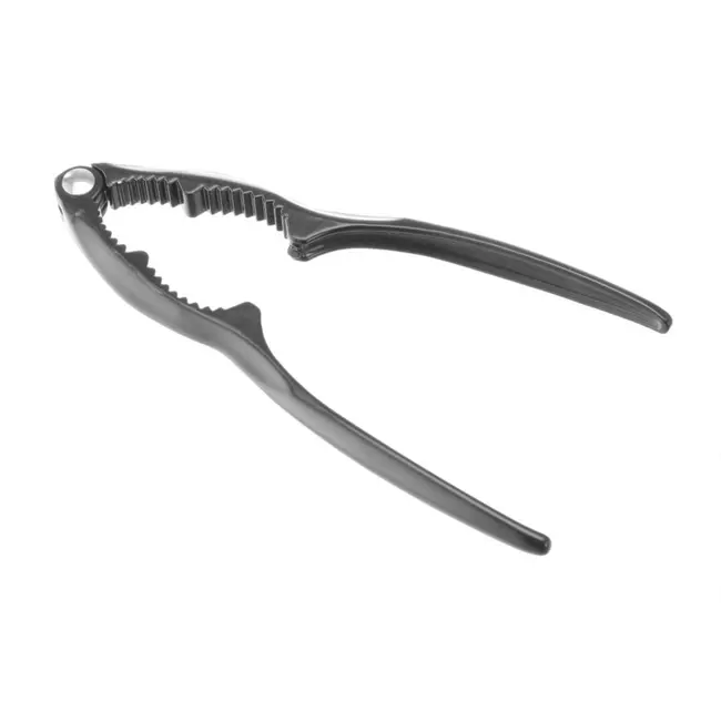 HENDI Noten- en zeevruchtenkraker – mat zwart – ergonomisch handvat – 155x35 mm
