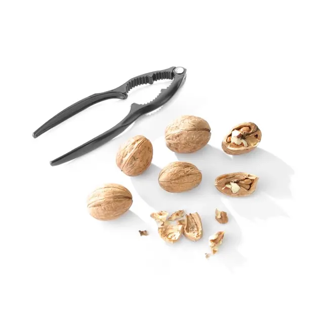 HENDI Noten- en zeevruchtenkraker – mat zwart – ergonomisch handvat – 155x35 mm