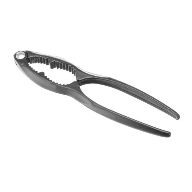 HENDI Noten- en zeevruchtenkraker – mat zwart – ergonomisch handvat – 155x35 mm