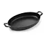 Fine Dine Mini ovale pan – vaatwasmachinebestendig – zwart – 263x140x37 mm