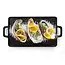 HENDI Mini grillpan – compact ontwerp – vaatwasserbestendig – zwart – 320x162x20 mm