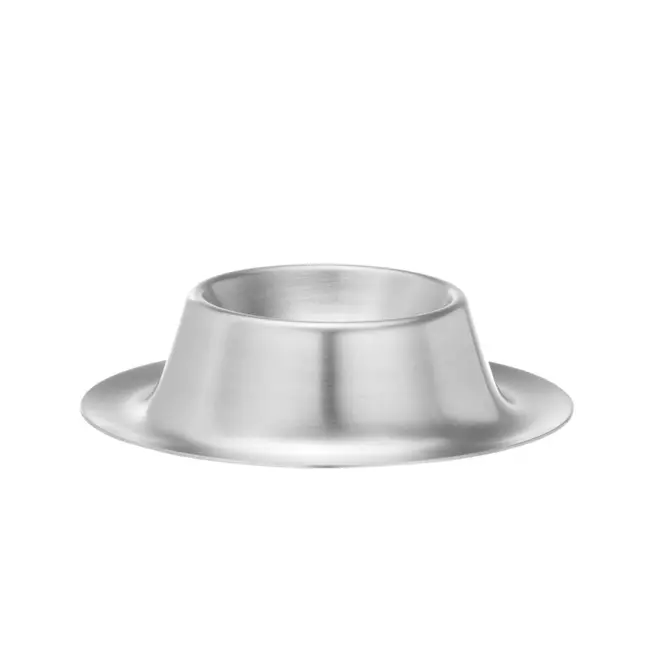 HENDI Eierdopjes – roestvrij staal – vaatwasserbestendig – set van 6 – laag model – Ø85x15 mm