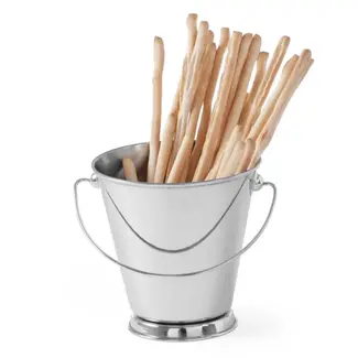 HENDI Miniatuur emmer – roestvast staal – vaatwasserbestendig – ⌀125x127 mm