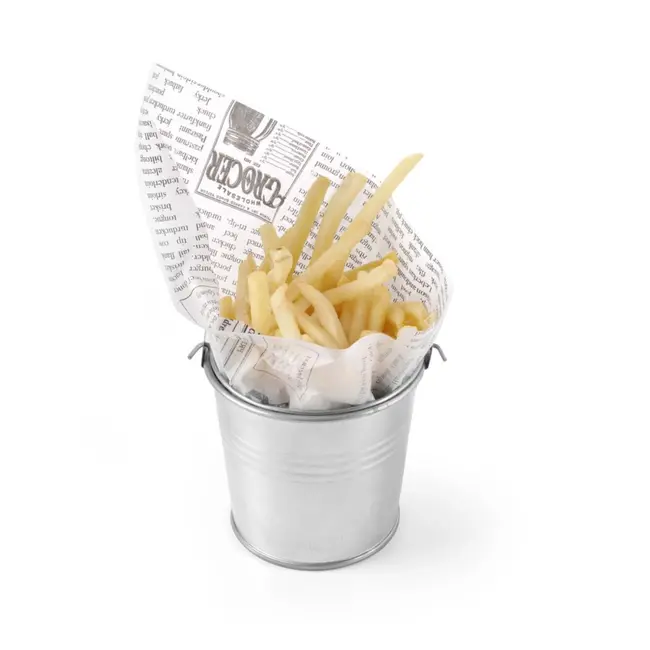 HENDI Rustieke emmer met handvat – gegalvaniseerd staal – Ø100x(H)90mm