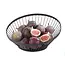 HENDI Fruitkorf – Schuin Ontwerp – Matzwarte Afwerking – Ø280x(H)130mm