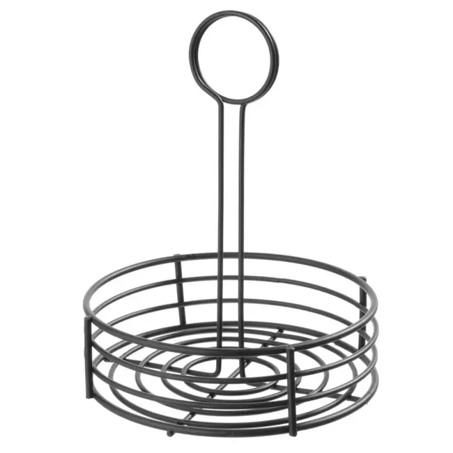 HENDI Rond menagerek – matzwarte poedercoating – Ø165x(H)215 mm