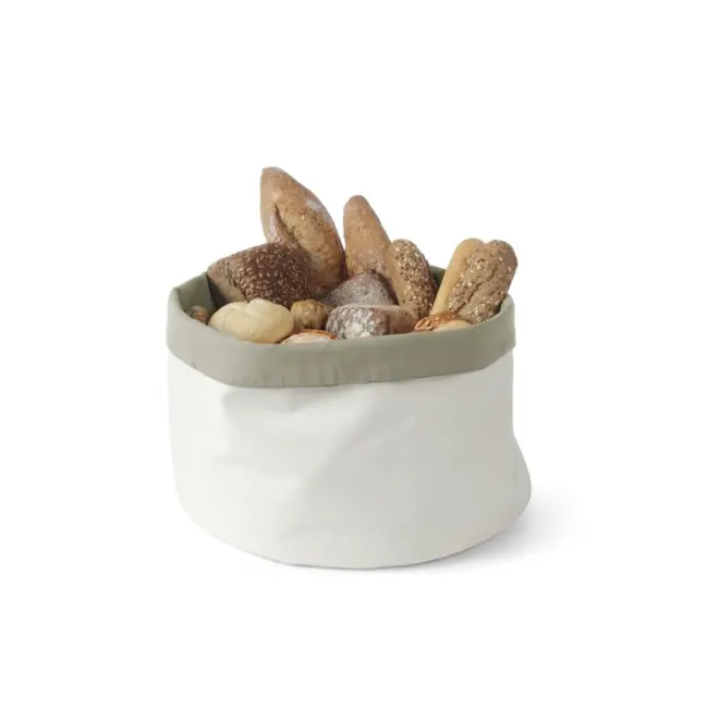 HENDI Ronde broodzak – duurzaam katoen – beige – ⌀200x(H)200mm