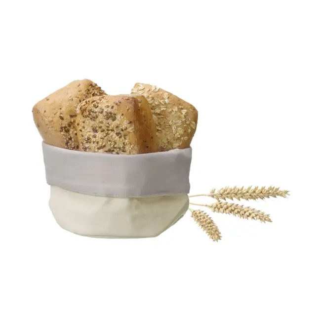 HENDI Ronde broodzak – duurzaam katoen – beige – ⌀250x(H)160 mm