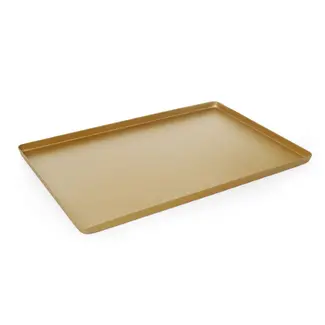 Hendi Displaytray voor zoetwaren - Aluminium - Elegant ontwerp - 400x300x20mm