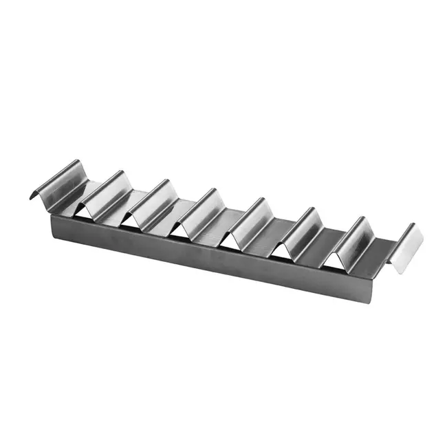 HENDI Broodjesdispenser – roestvrij staal – voor 7 broodjes – 475x105x60 mm