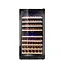Arktic Wijnkoeler – dual zone – 72 flessen – 232L – zwart – LED verlichting
