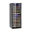 Arktic Wijnkoeler – 2 zones – 135 flessen – 387L – zwart – LED-verlichting – digitale temperatuurregeling
