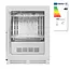 HENDI Dry aging kast – 98L – energie-efficiënt – UVC-sterilisatie – roestvast staal – 595x620x830 mm