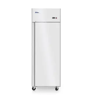 Arktic Ruime professionele koelkast – 670L – roestvrij staal – zelfsluitende deur – verrijdbaar – digitaal display