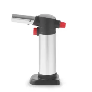 HENDI Koksbrander – Automatische ontsteking – Hervulbaar – Inclusief standaard – 115x50x x(H)155mm