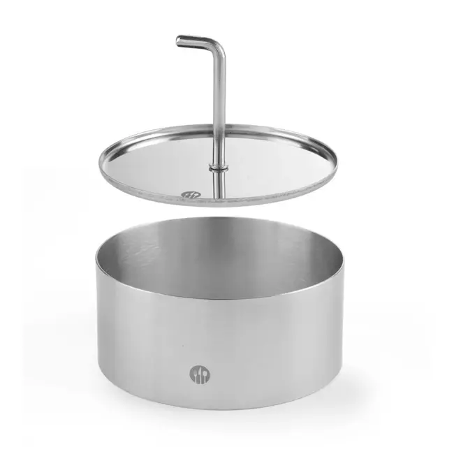 HENDI Ronde voedselring – Roestvast staal – Ø100x45 mm – Vaatwasmachinebestendig