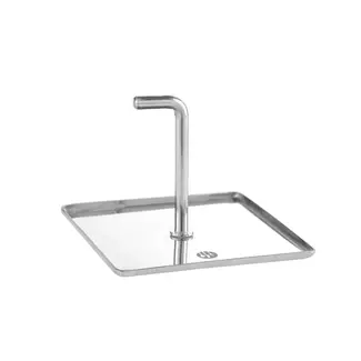 HENDI Voedselring-duwer vierkant - 80 × 80 × 55 mm - van 18/0 RVS