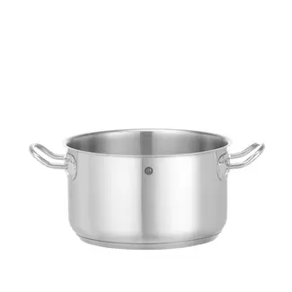 HENDI Kookpan middel – zonder deksel – 3,5L – inductiegeschikt – koelblijvende handgrepen