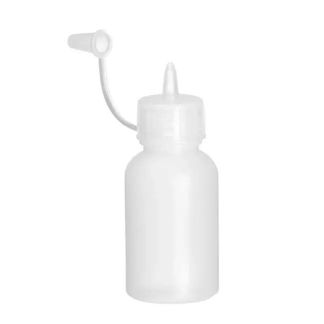 HENDI Mini saus dispensers – set van 4 – nauwkeurige dosering – vaatwasmachinebestendig – 30 ml – transparant