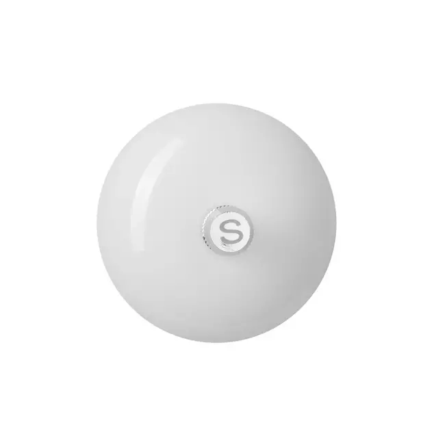 HENDI Houten zoutmolen – keramisch maalmechanisme – wit – ⌀60x(H)315mm